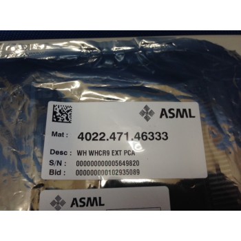 ASML 4022.471.46333 WH WHCR9 EXT PCA